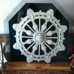 Silver Konark Wheel